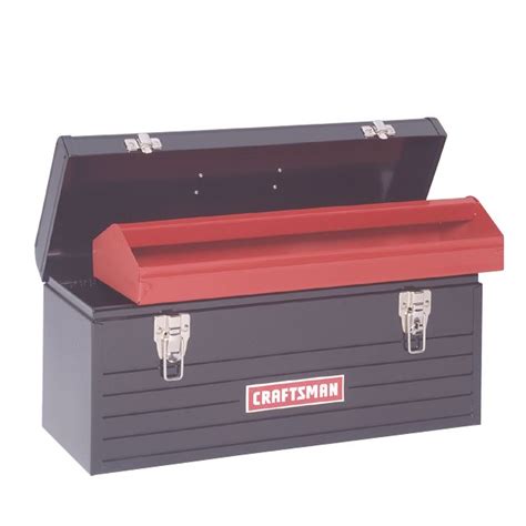 craftsman portable metal tool box